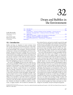 Drops and Bubbles in the Environment - Lydia Bourouiba