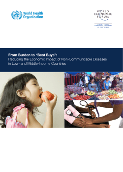 Best Buys - World Health Organization