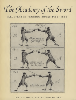 The academy of the sword : illustrated fencing books, 1500-1800