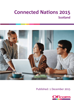 Connected Nations Report