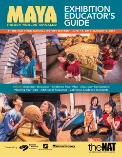 Educator Guide - San Diego Natural History Museum