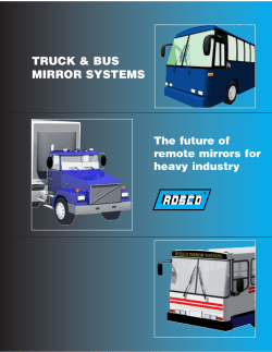 Truck and bus - Rosco Mirrors