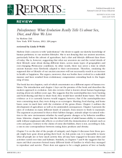 review - Reports of the National Center for Science Education