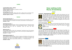 Easy walking trails Murau