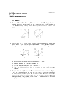 Solutions to problems 3