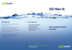 SUEZTreatment Solutions UK