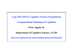 slides - UCSD Cognitive Science