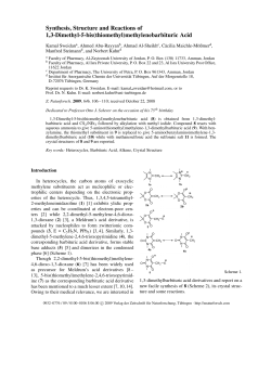 Full Text - Verlag der Zeitschrift f&uuml;r Naturforschung