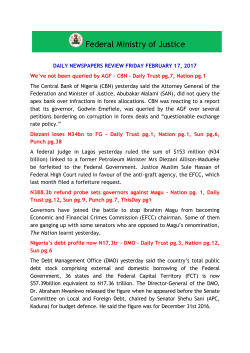 daily newspapers review friday february 17, 2017