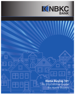 Home Buying 101 An Educational Guide for Home Buyers