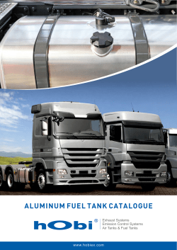 aluminum fuel tank catalogue