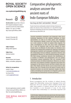 Comparative phylogenetic analyses uncover the ancient roots of
