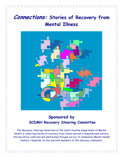 Connections: Stories of Recovery from Mental Illness