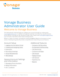Administrator User Guide