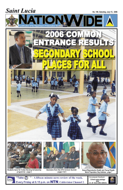 July 15, 2006.indd - Government of Saint Lucia