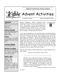 Advent - St. Gabriel, Connersville