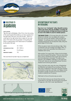 An&aring;dalen - Fun&auml;sfj&auml;llen