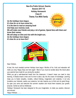 Class III - NEW ERA PUBLIC SCHOOL DWARKA