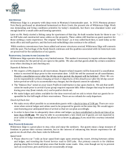 Guest Resource Guide