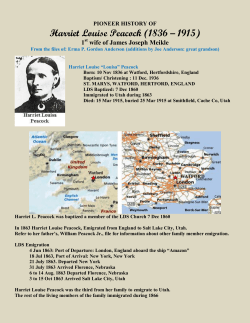 1863 Pioneers - Family Search