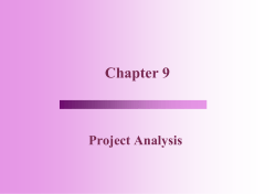 Sensitivity Analysis