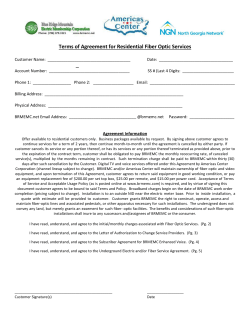 Cherokee County, NC Application