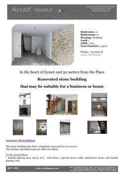 In the heart of Eymet and 50 meters from the Place