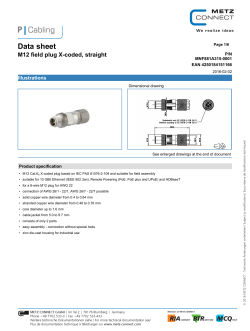 Data sheet MNF881A315-0001 - Industrial Networking Solutions