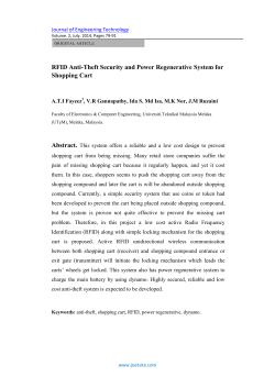 RFID Anti-Theft Security and Power Regenerative System for