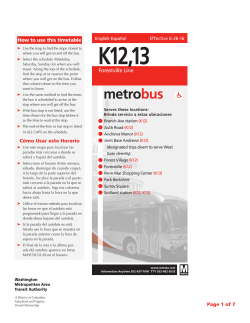 K12,13 - WMATA