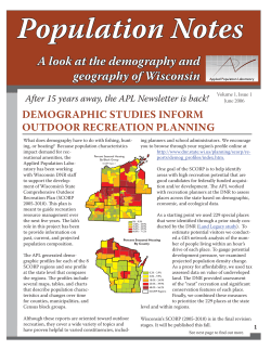 Population Notes - Applied Population Lab