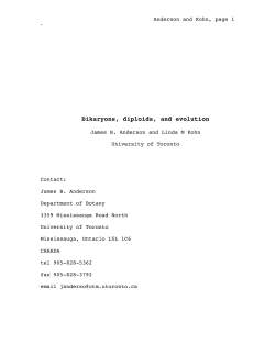 Dikaryons, diploids, and evolution