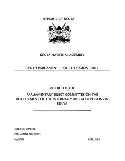 kenya national assembly tenth parliament