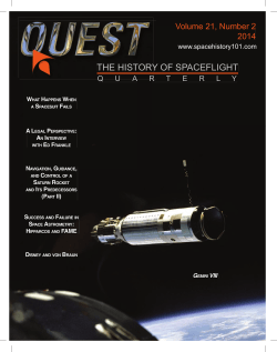 the history of spaceflight