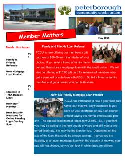 PCCU Volume Six May 2015