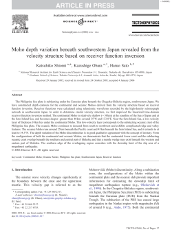 article in press - Tohoku University