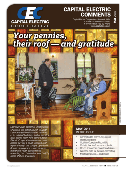 Your pennies, their roof ― and gratitude