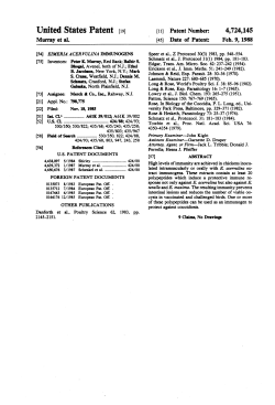 Eimeria acervulina immunogens
