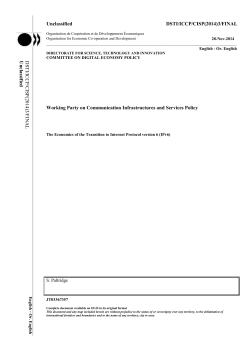 The Economics of the Transition to Internet Protocol