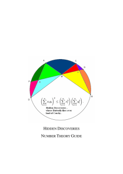 hidden discoveries number theory guide