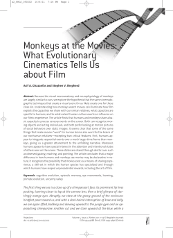 Monkeys at the Movies - Princeton University
