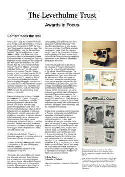 Camera does the rest (Buse)