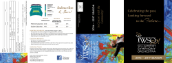 the 2016-2017 Season Subscription Order Form