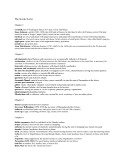 The Scarlet Letter