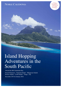 Island Hopping Adventures in the South Pacific