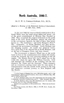 North Australia, 1846-7.