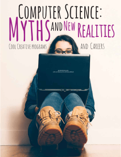 Myths and New Realities: Cool Creative Programs and Careers