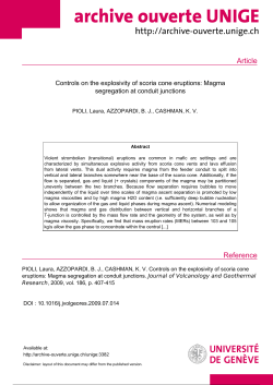 Article (Author postprint) - Archive ouverte UNIGE