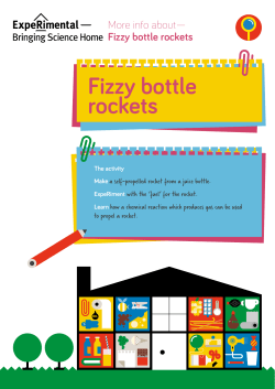 Fizzy bottle rockets