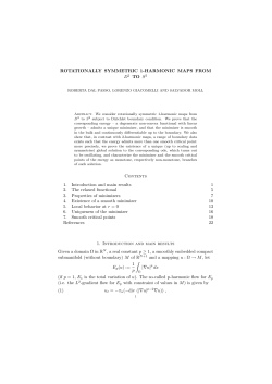 ROTATIONALLY SYMMETRIC 1-HARMONIC MAPS
